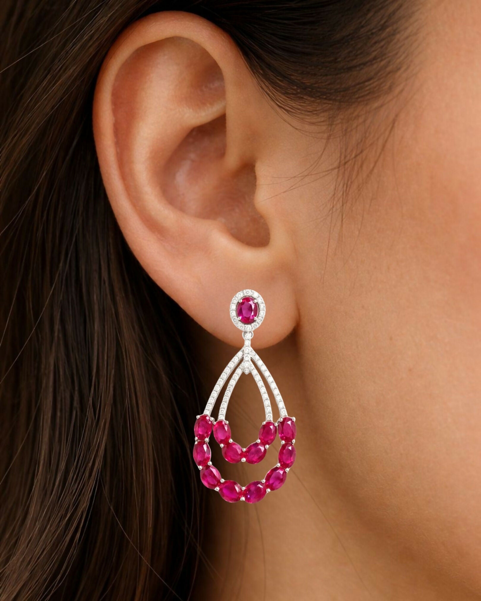 Ruby Danglers