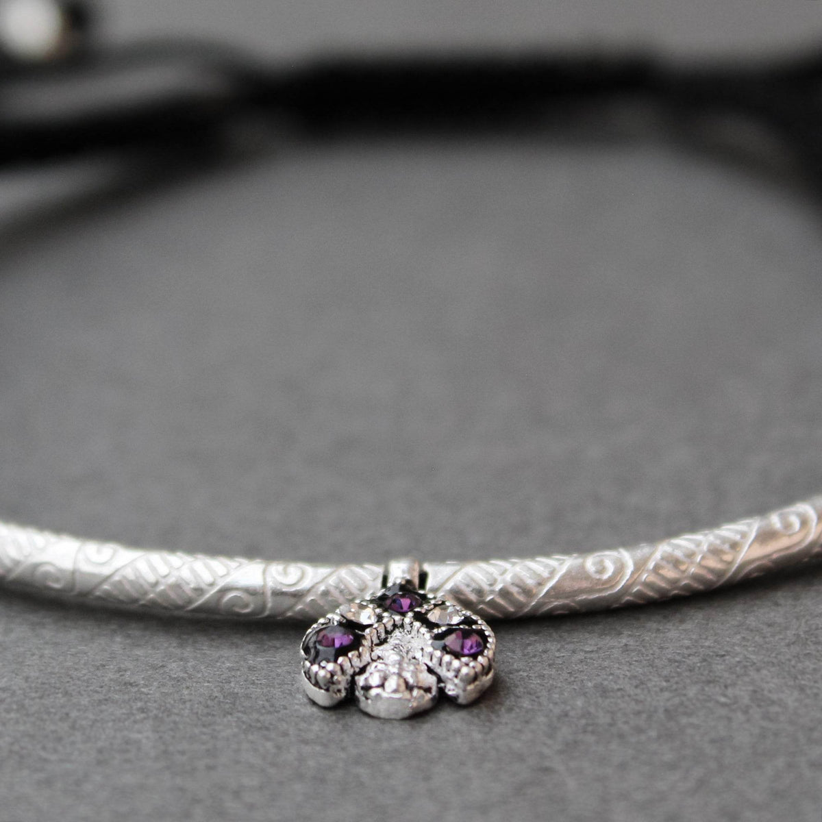 Adjustable 925 Silver Anklet with Sapphire Accents - BeAbhika.com