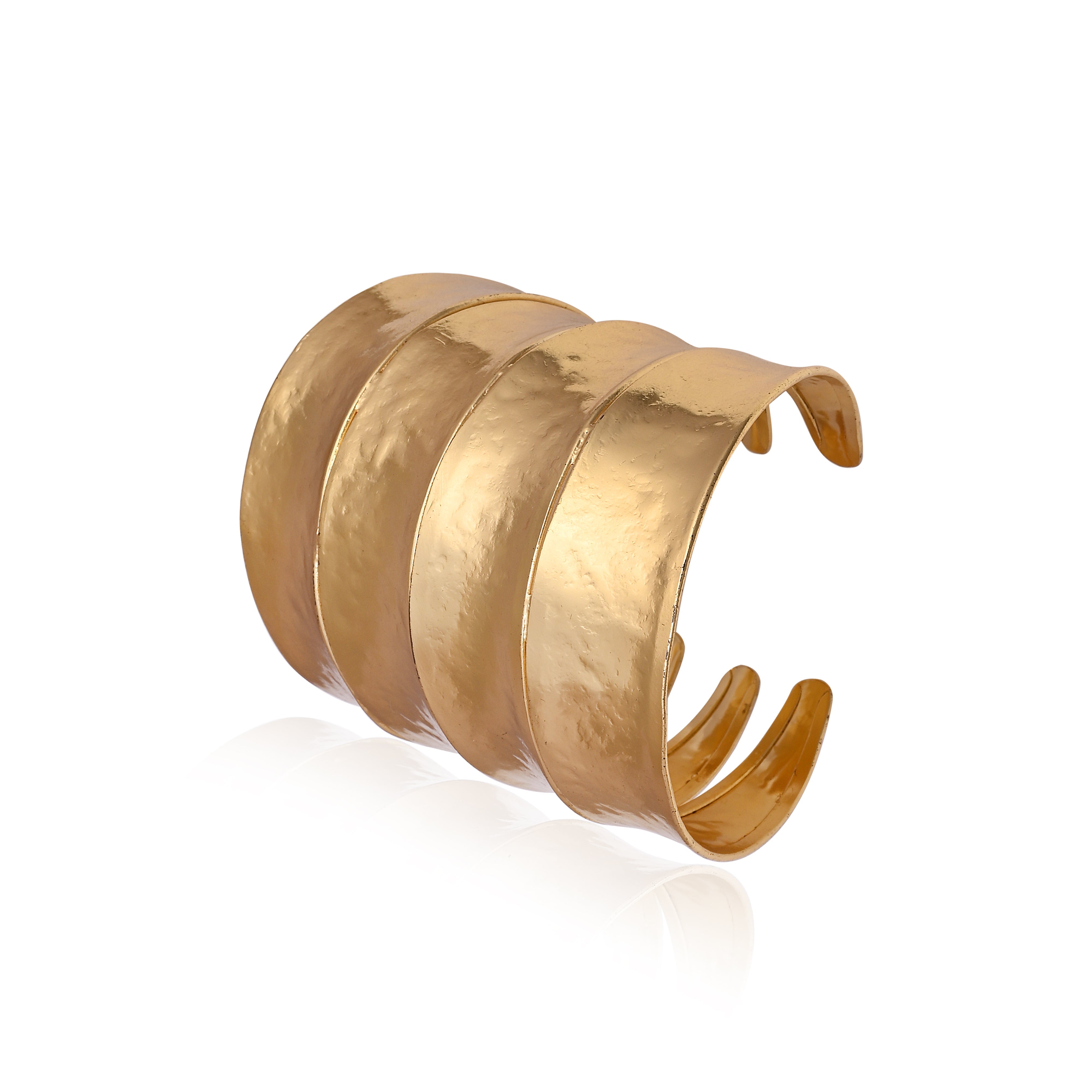 Wide Metal Cuff for Women
