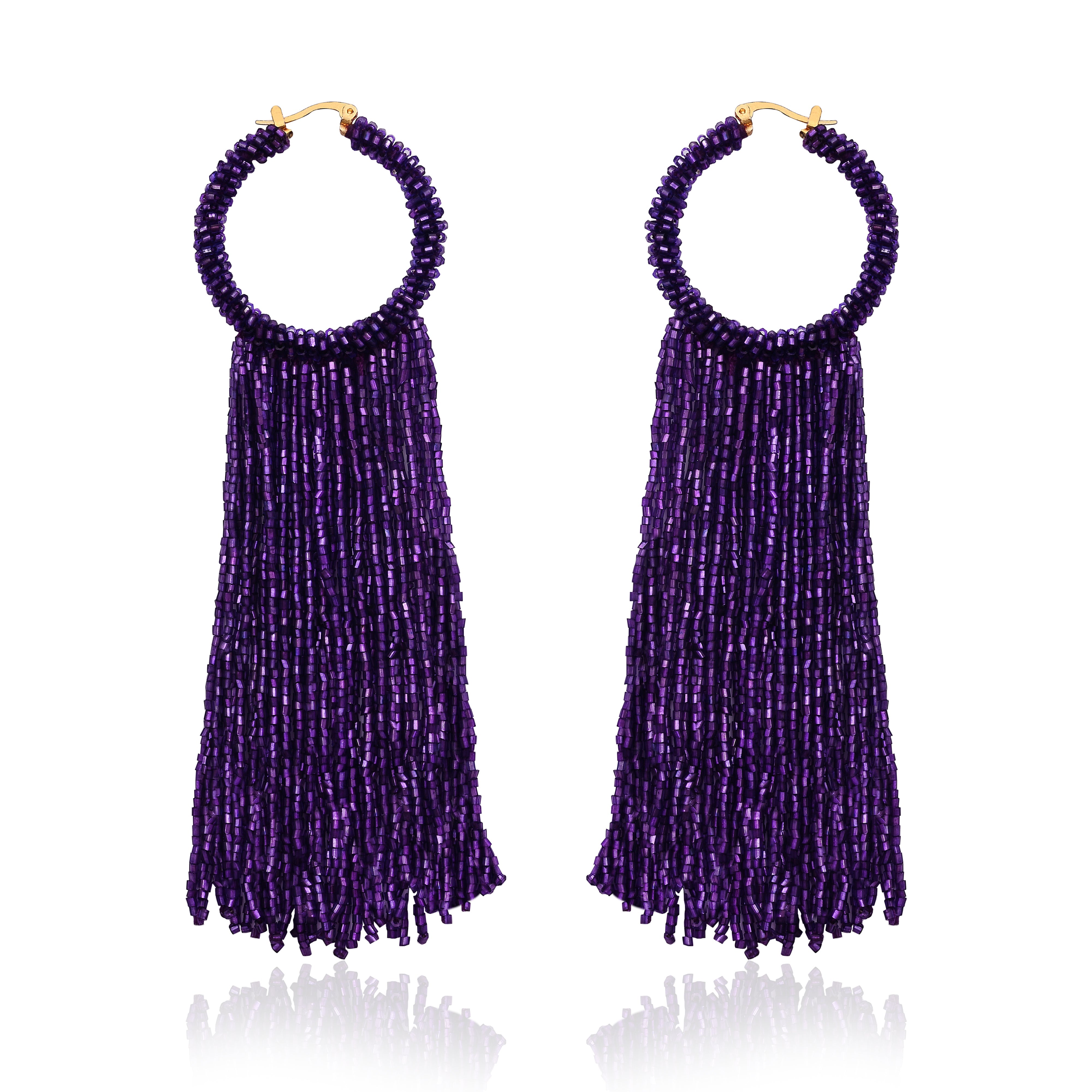 Violet Fiesta Earrings