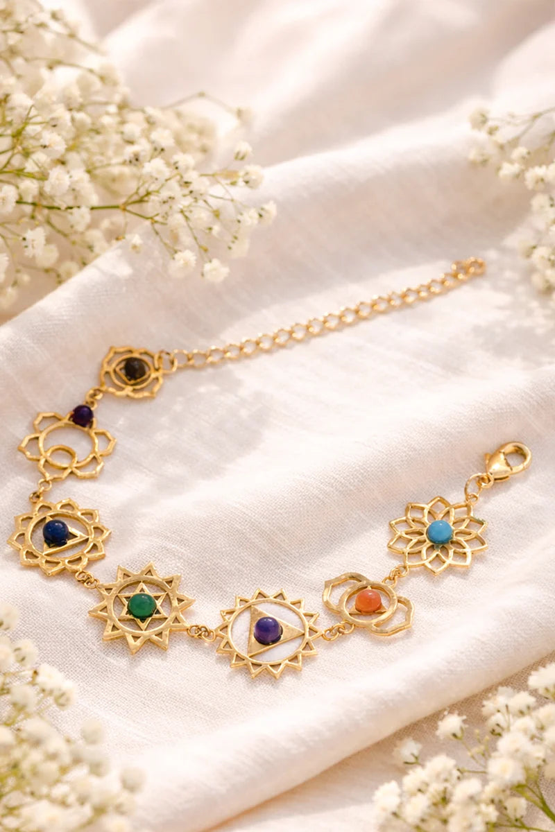 SaptaChakra Aura Bracelet