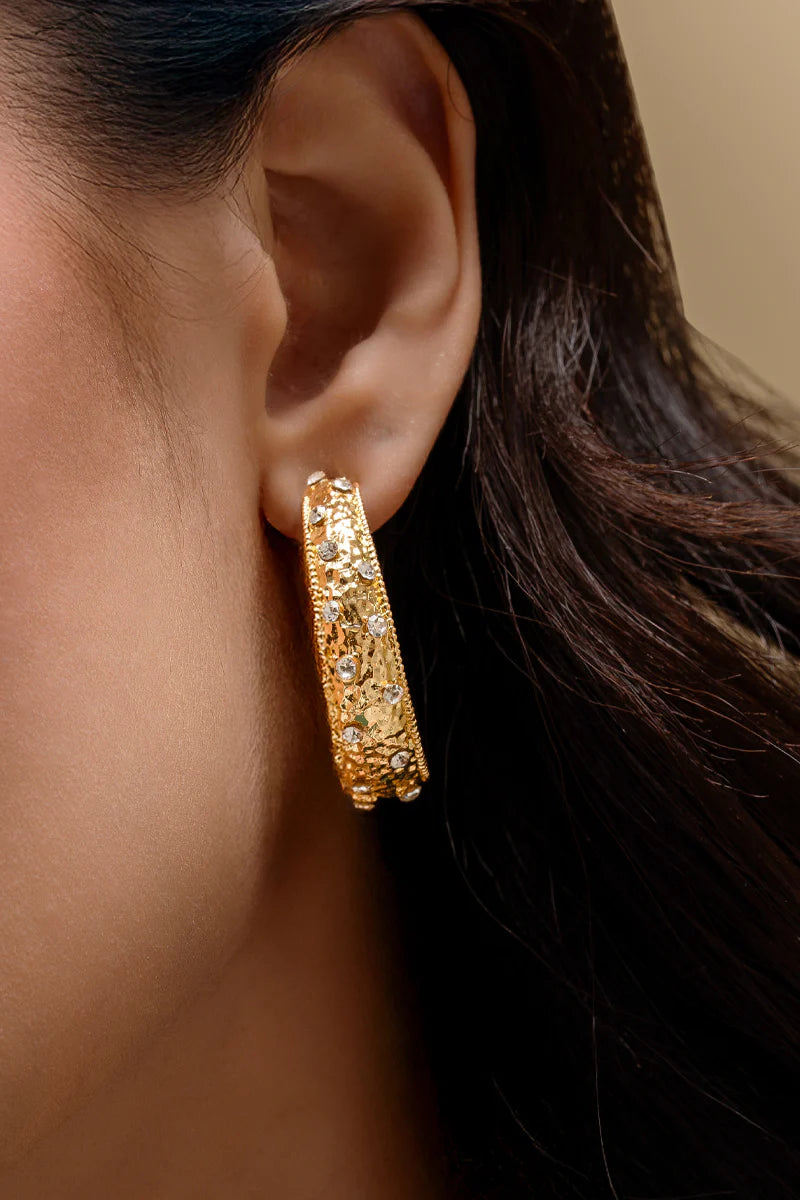 Celeste Radiance Hoops