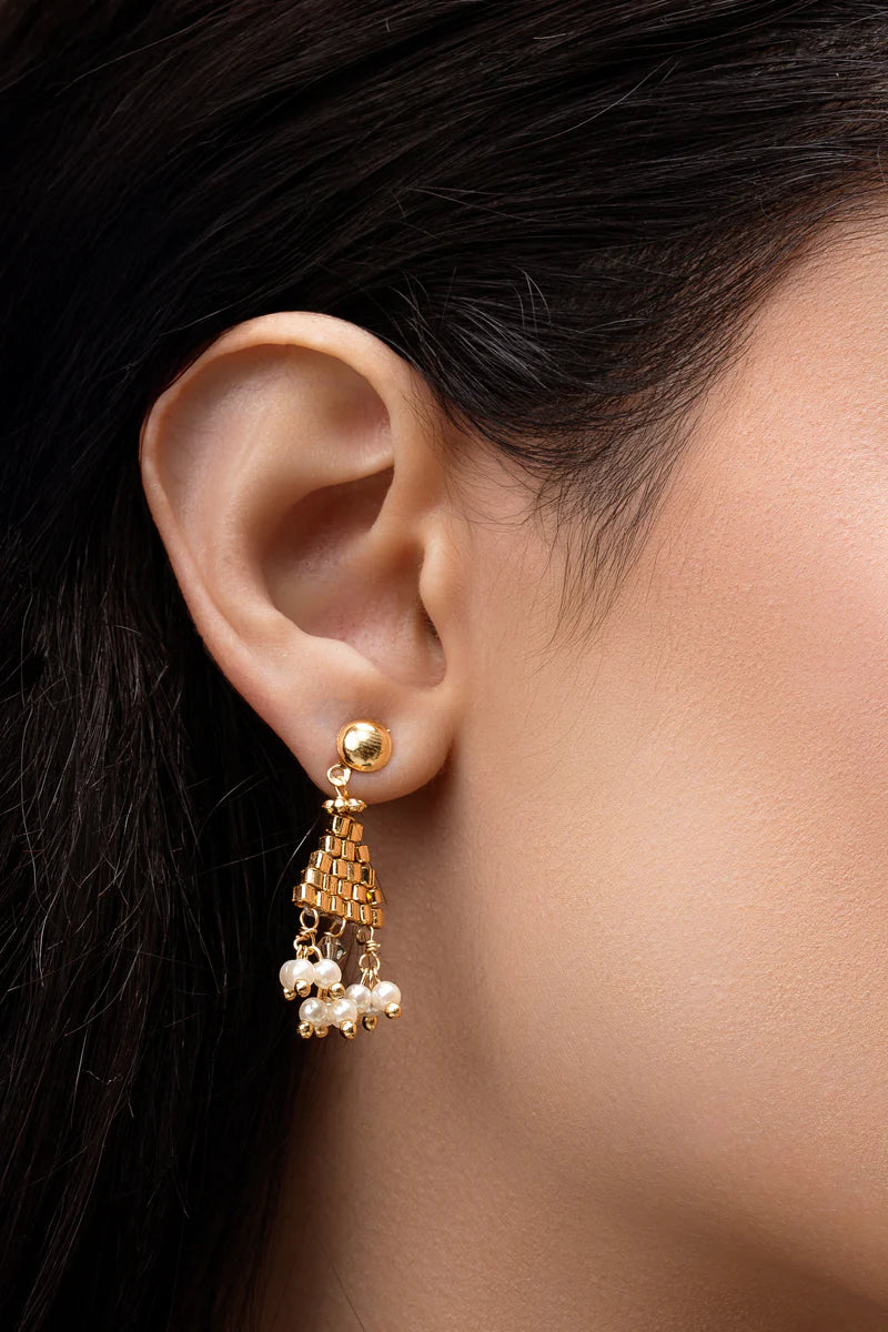 Heera Jharna Stud Drops