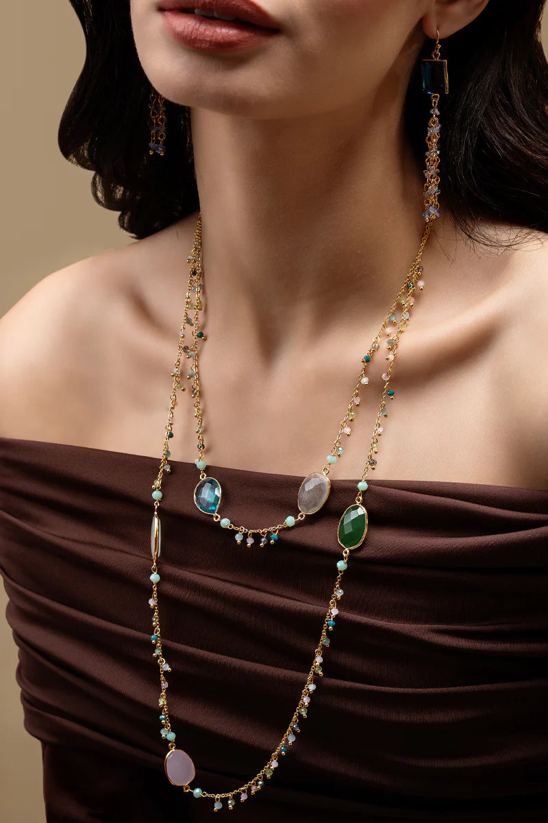 Azure Layered Necklace