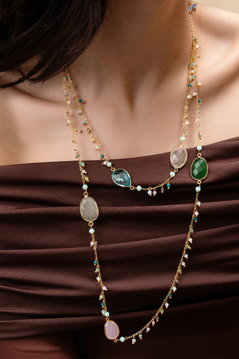Azure Layered Necklace