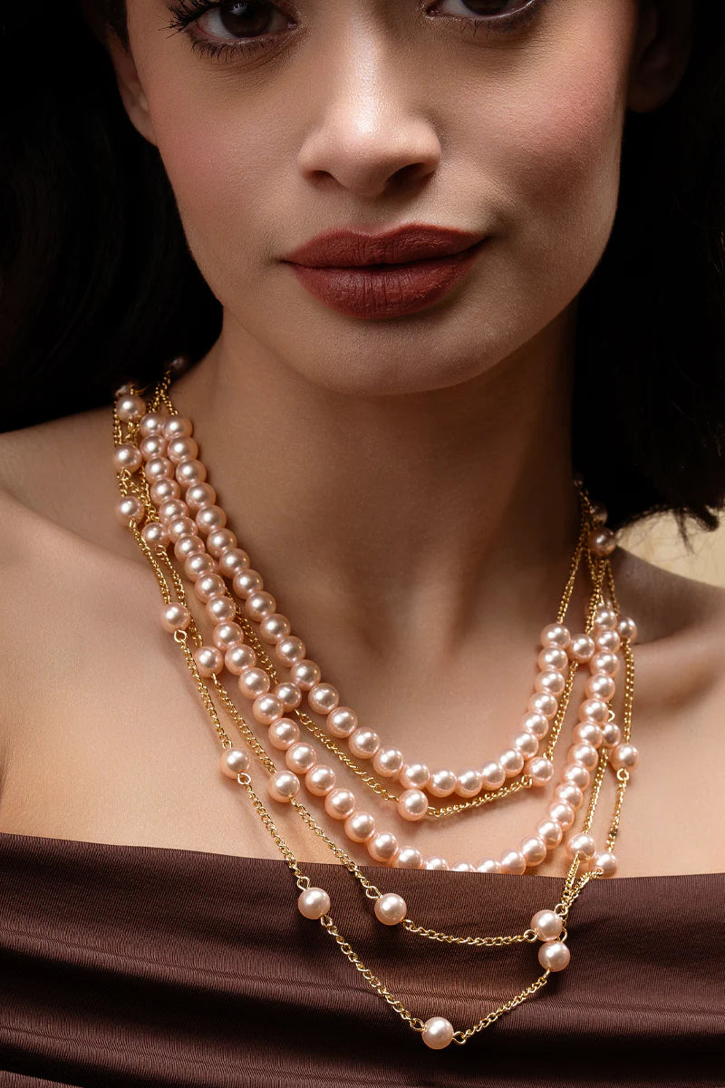 Real Rose Royale Pearl Necklace