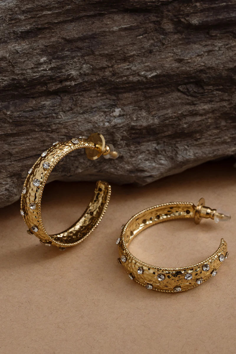 Celeste Radiance Hoops