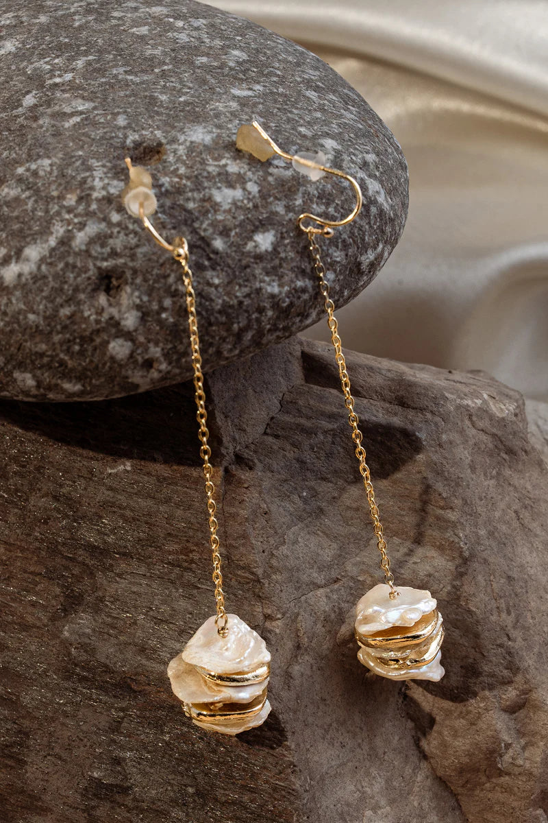 Sea Pearl Drift Earrings