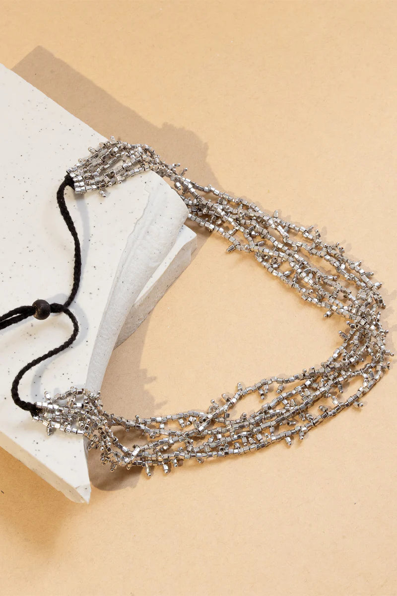 Silver Raga Necklace