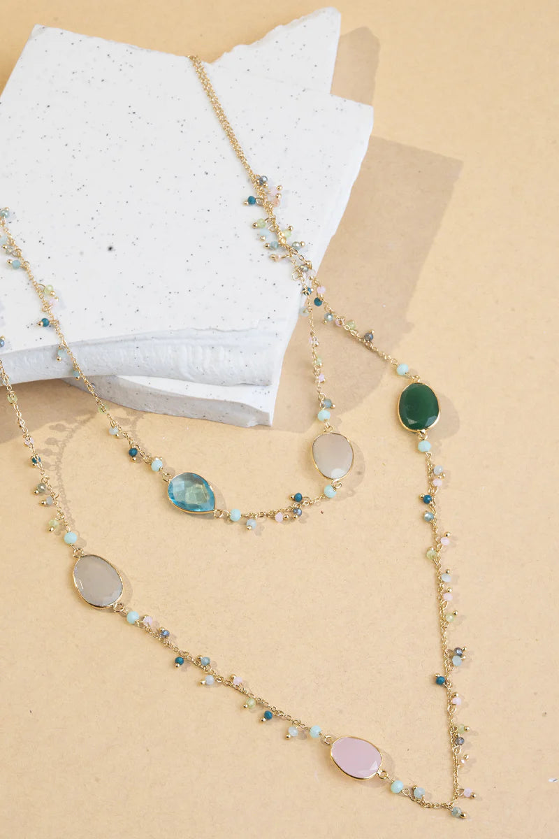 Azure Layered Necklace