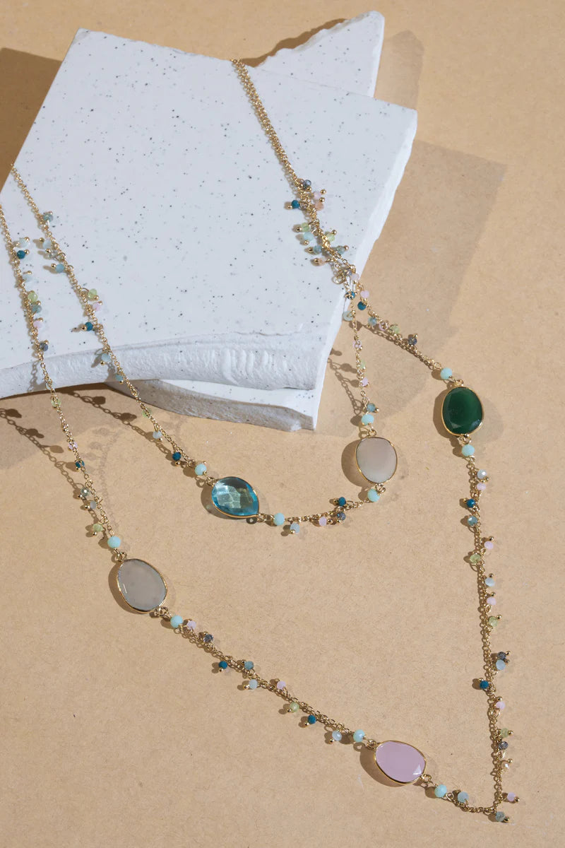 Azure Layered Necklace