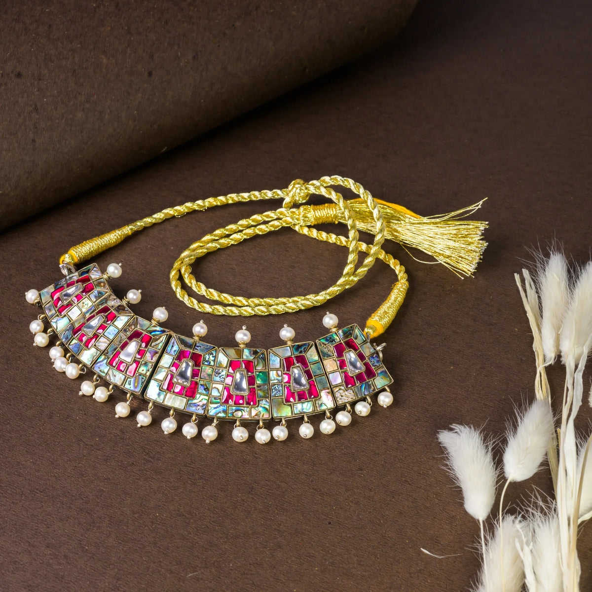 Shellstone Necklace - Varenya Galleria