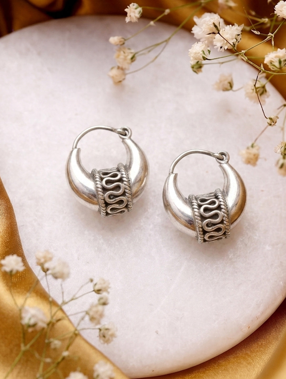 Silver Earrings