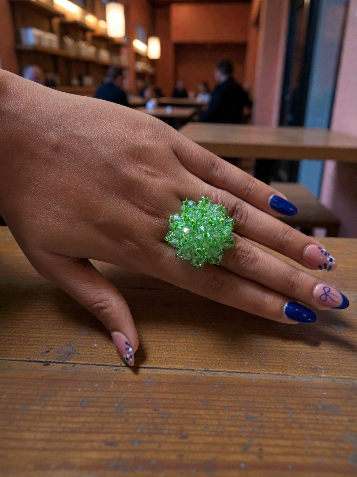 Everyday Pop Crystal Statement Ring â€“ Small Size (11 Colours Available)