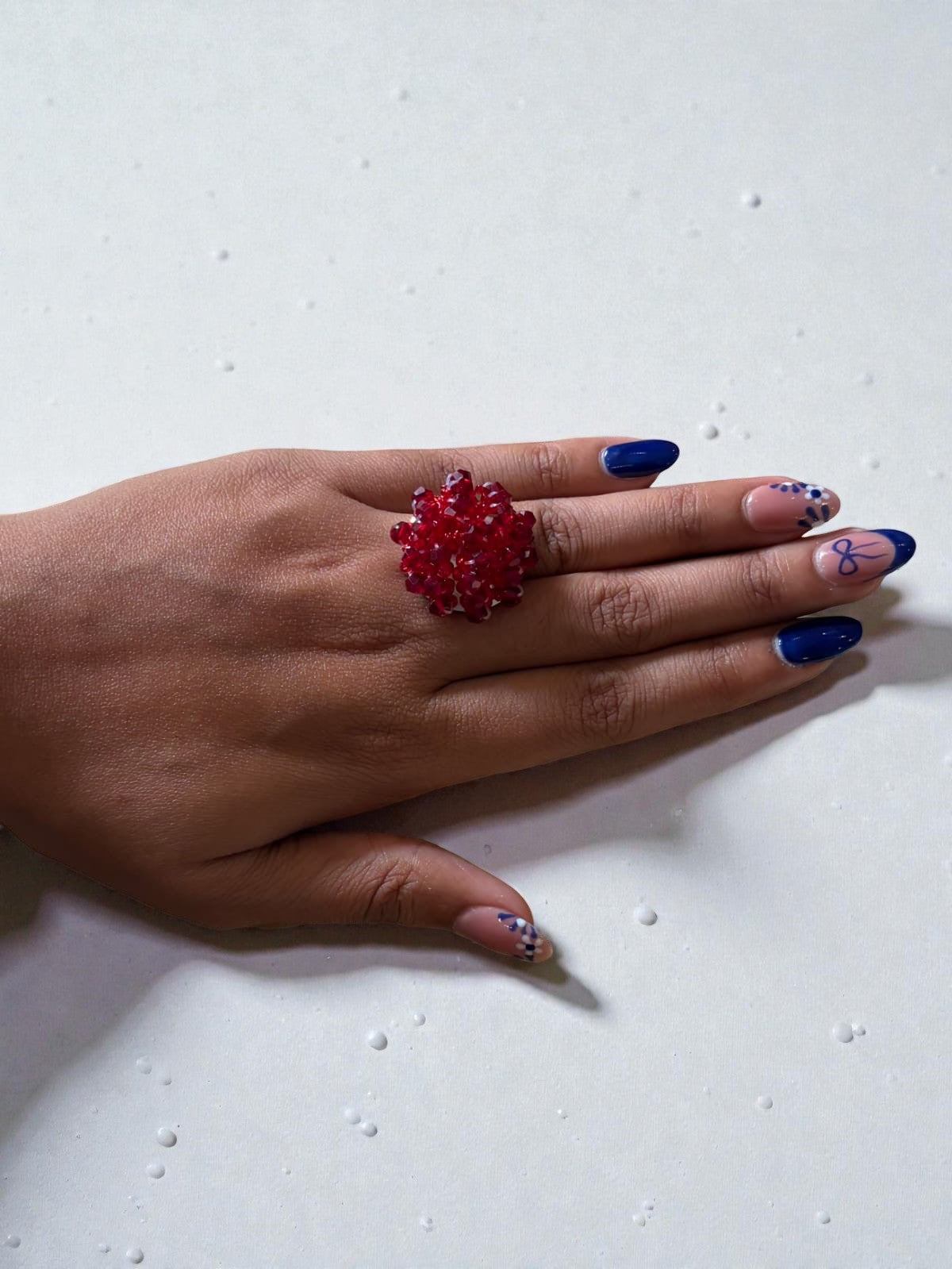 Everyday Pop Crystal Statement Ring â€“ Small Size (11 Colours Available)