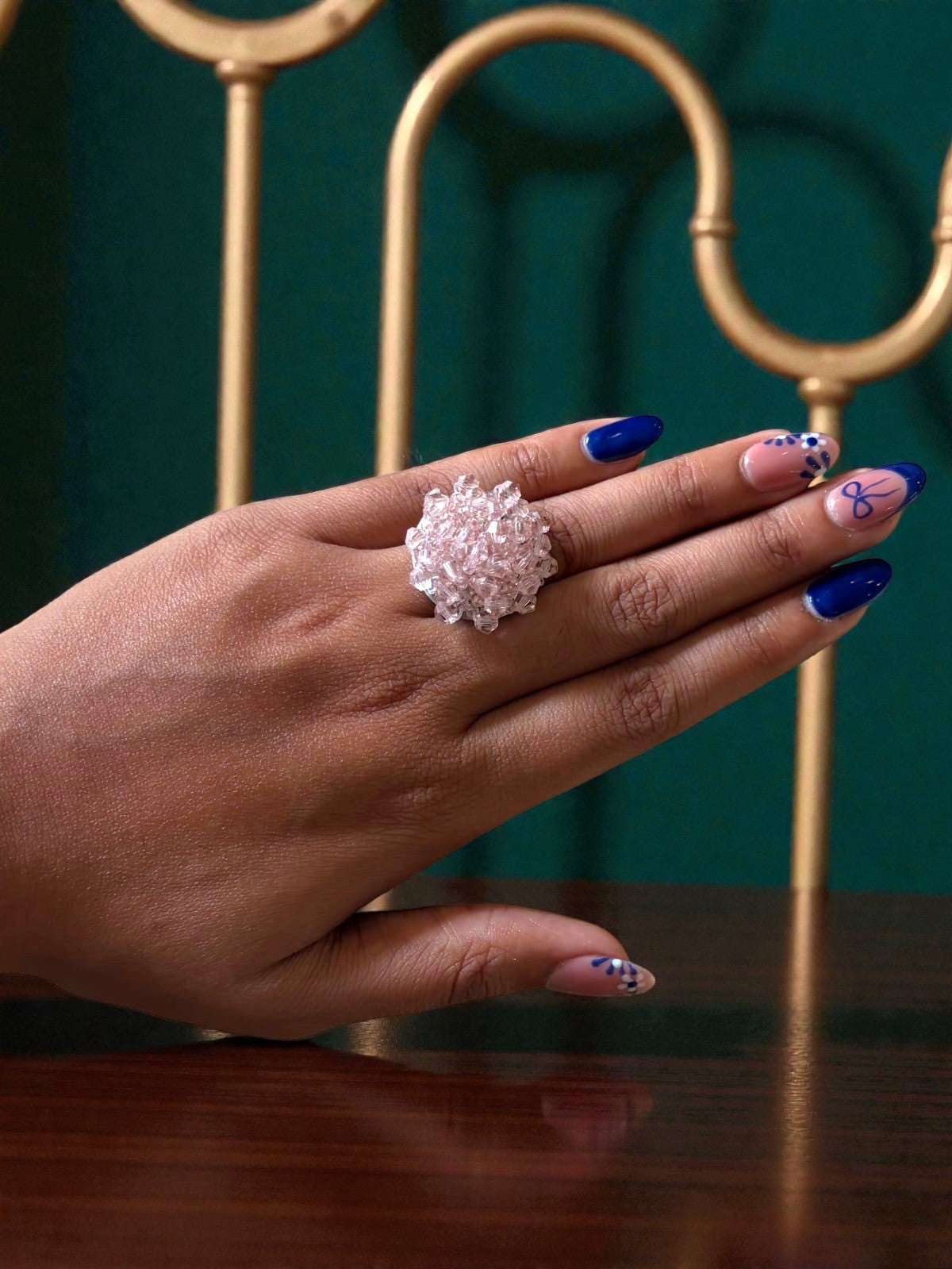 Everyday Pop Crystal Statement Ring â€“ Small Size (11 Colours Available)