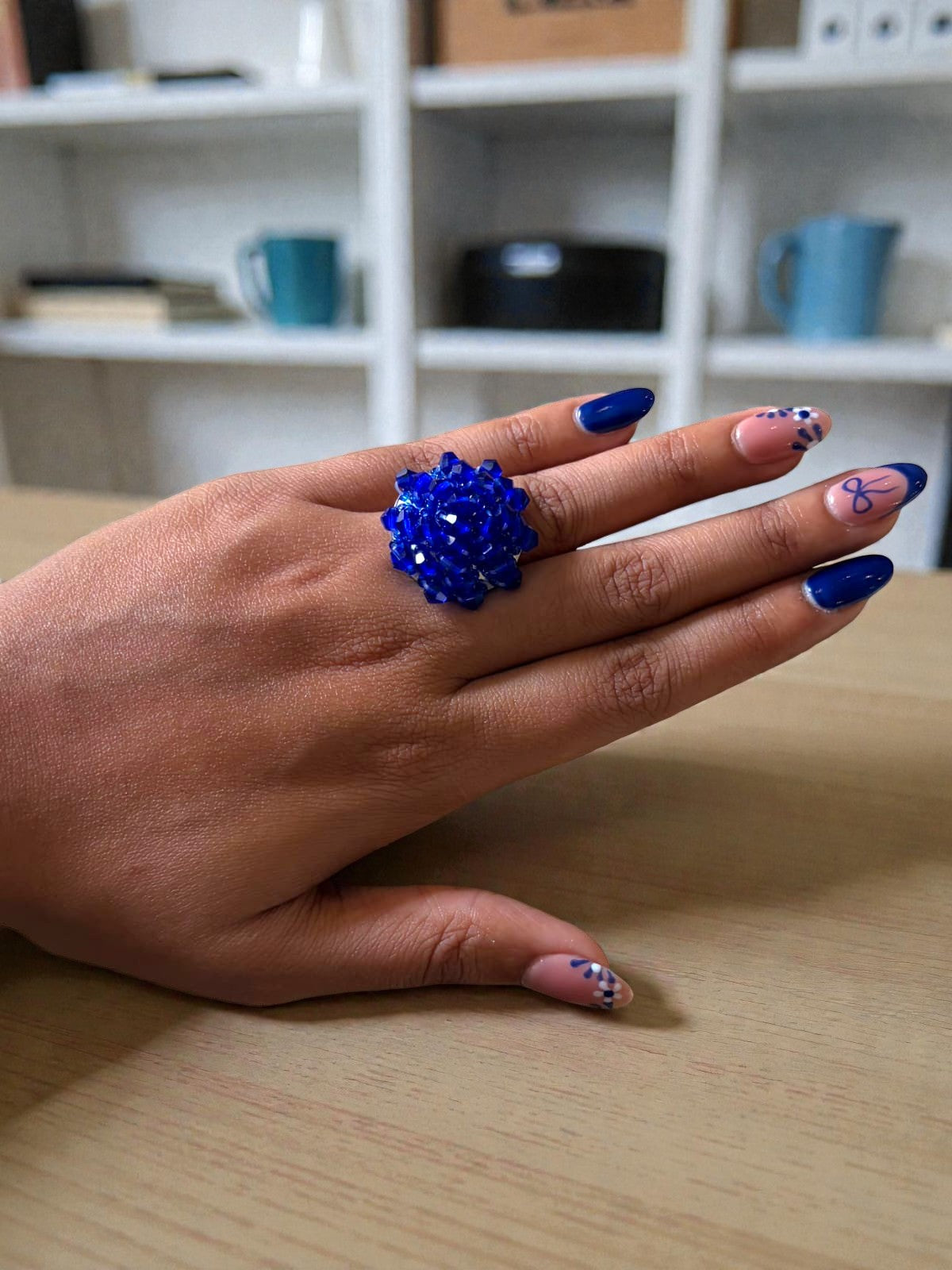 Everyday Pop Crystal Statement Ring â€“ Small Size (11 Colours Available)