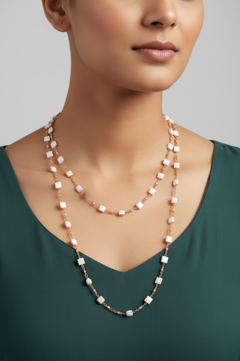 Elegant Allure Handmade Statement Necklace