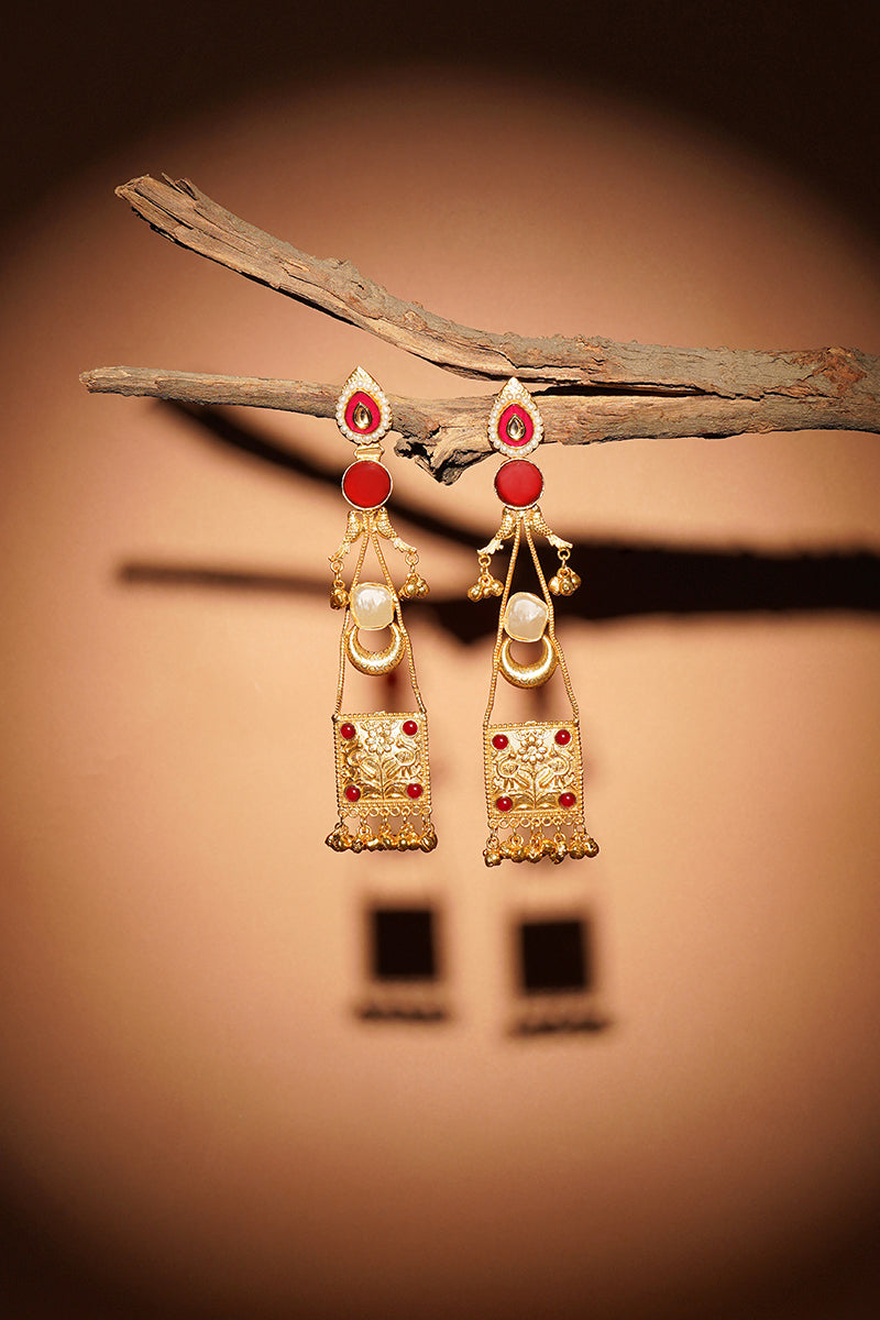 Zooni Noor Kashmiri Jhumkas