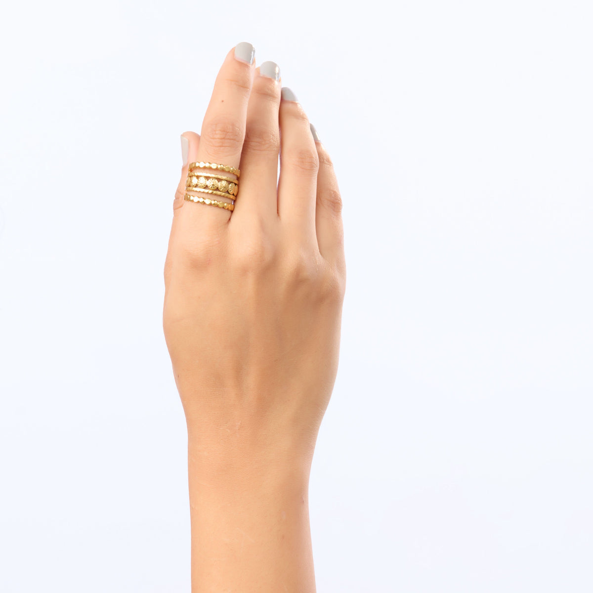 Ancient Sun Multi-Band Ring