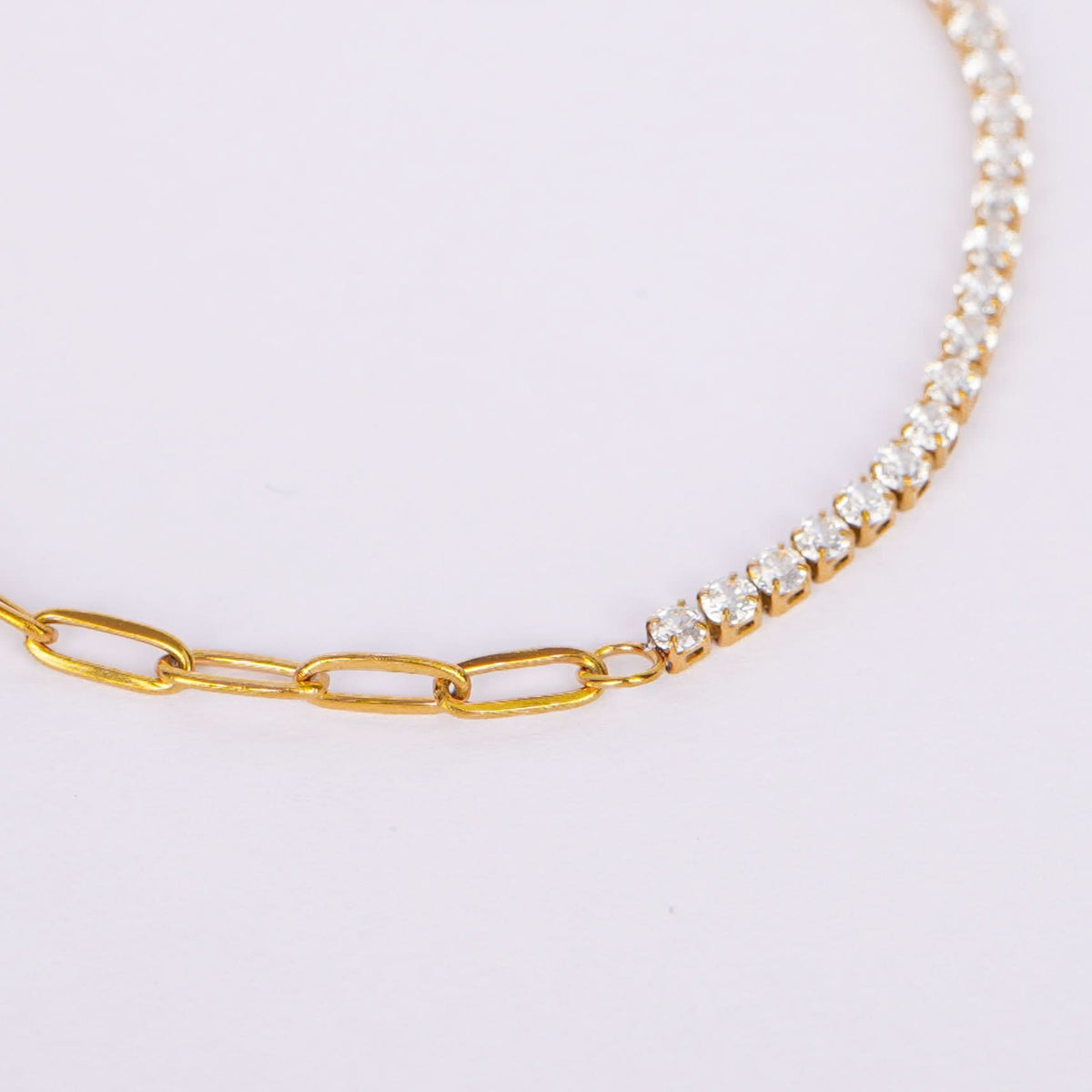 Aurelia Dual Luxe Tennis Link Bracelet
