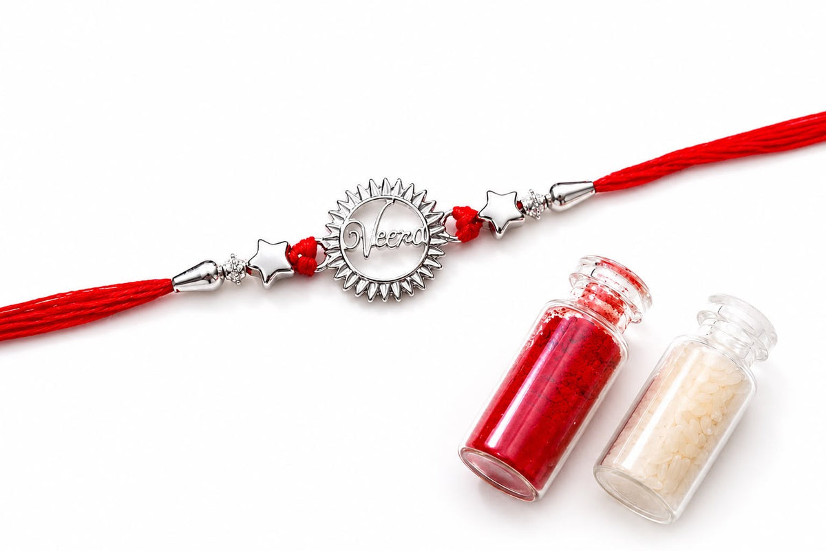 925 Silver Veera Rakhi for Brother | House of Diana
