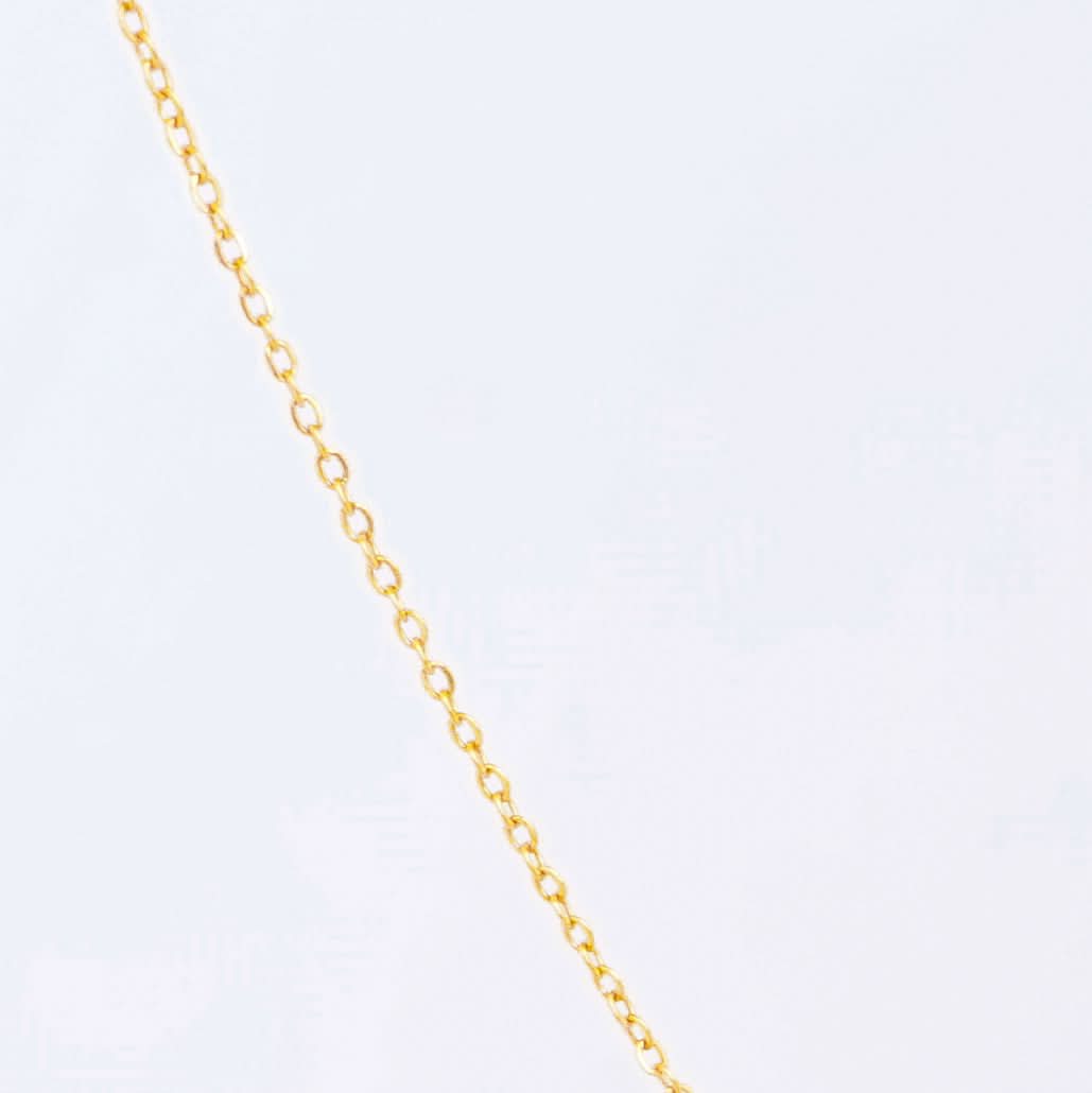 18K Gold Plated Birthstone Grace Necklace for Women | Anti Tarnish