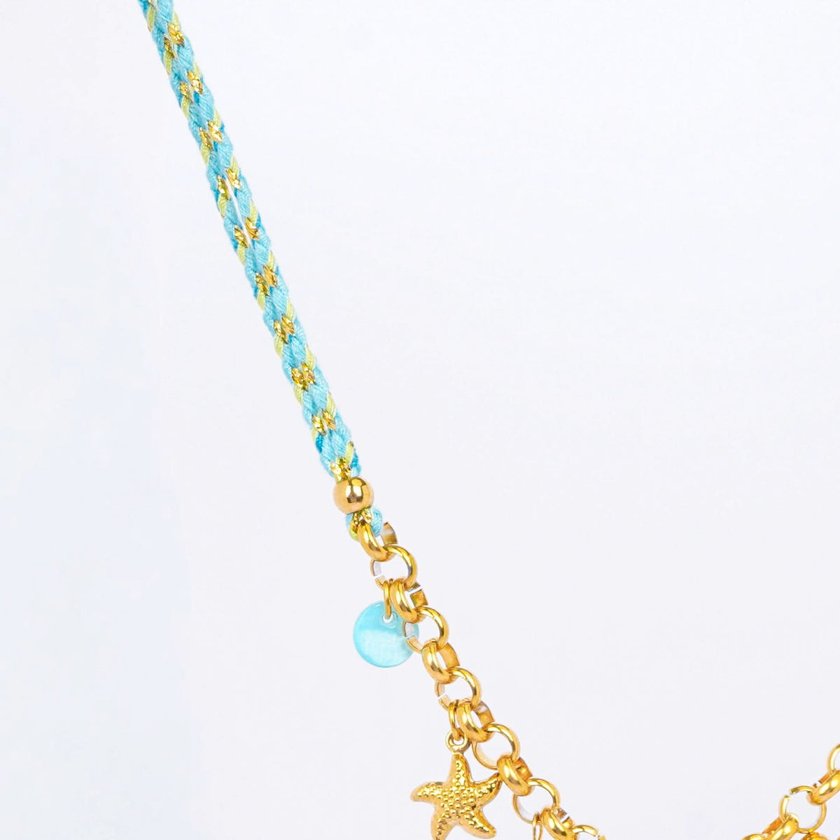 Bohemian Ocean Charm Necklace