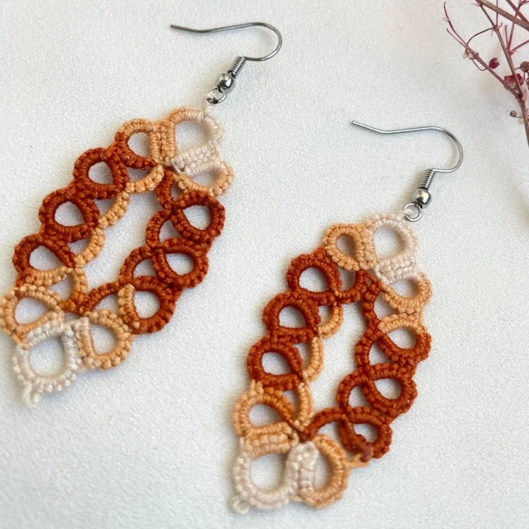 Cinnamon Spice Earrings