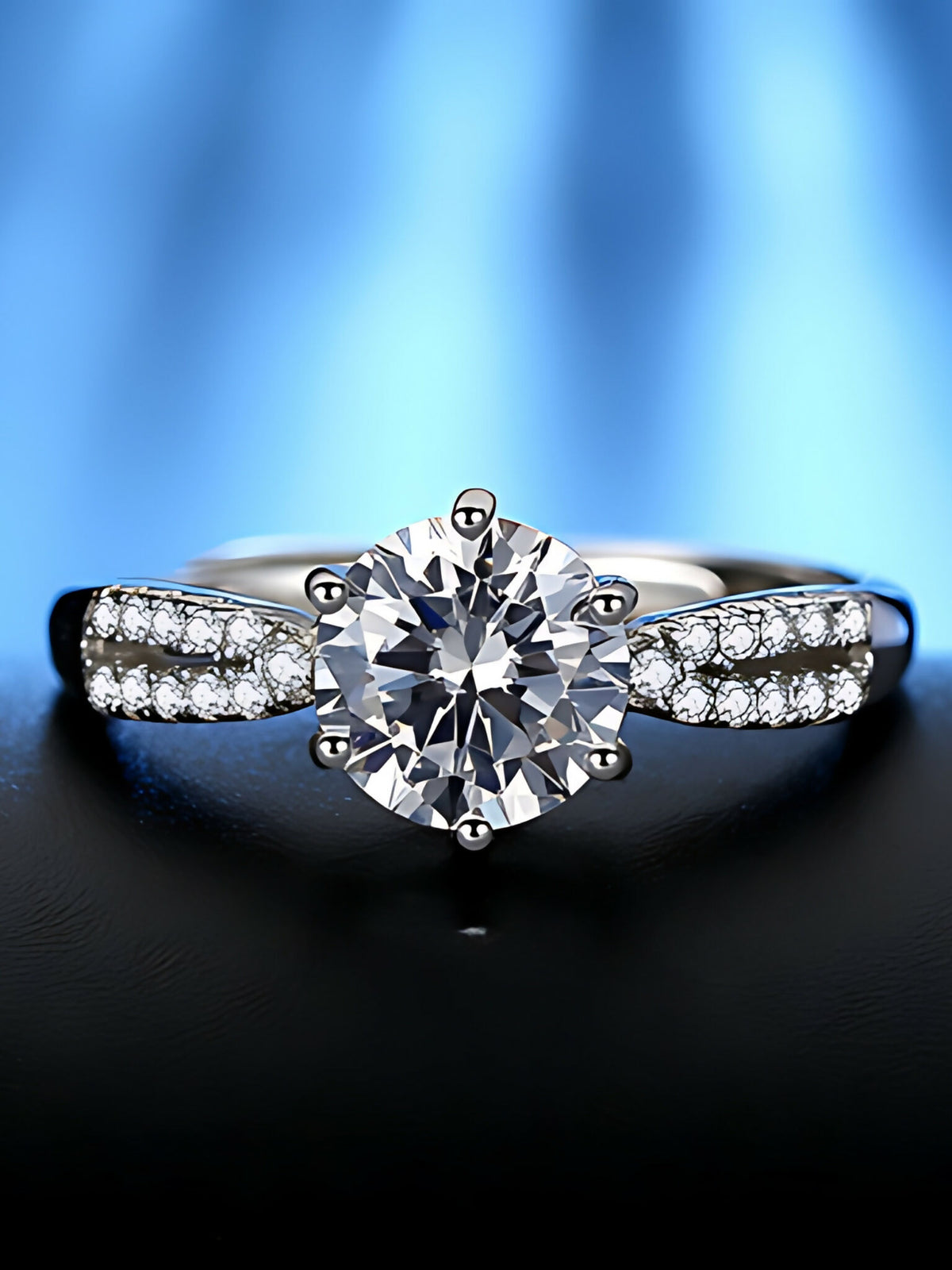 Brd Jewelry 925 Sterling Silver Zircon Adjustable Finger Ring For Women And Girls I Gifts For Women, Girls, Girlfriend