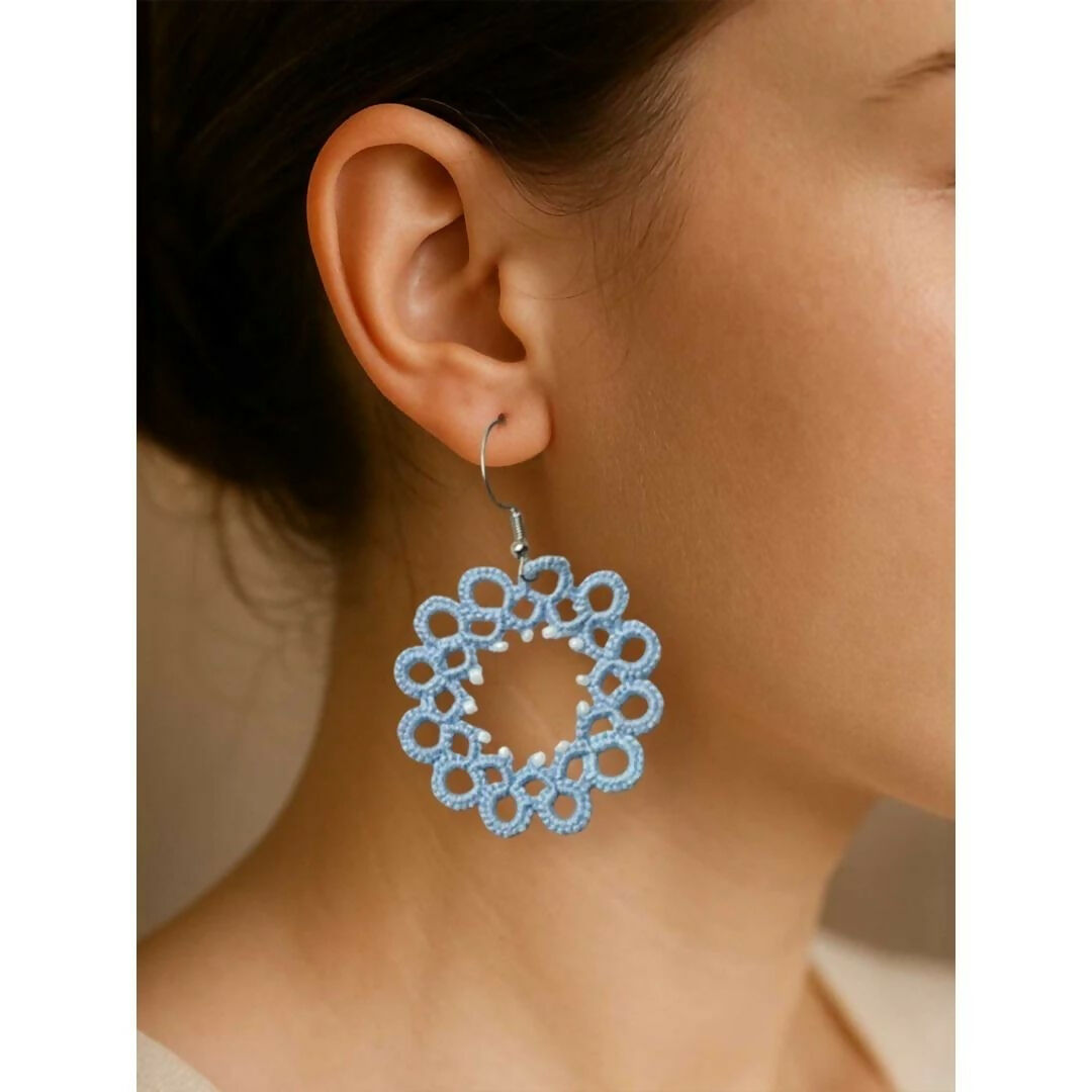 Powder Loop Earrings