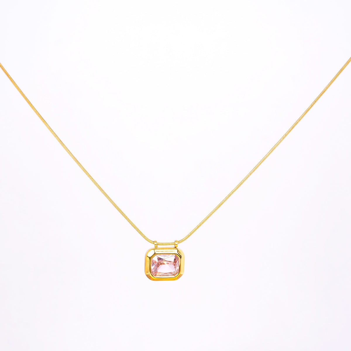 18K Gold Plated Sweet Glow Pearl Necklace for Women | Anti Tarnish