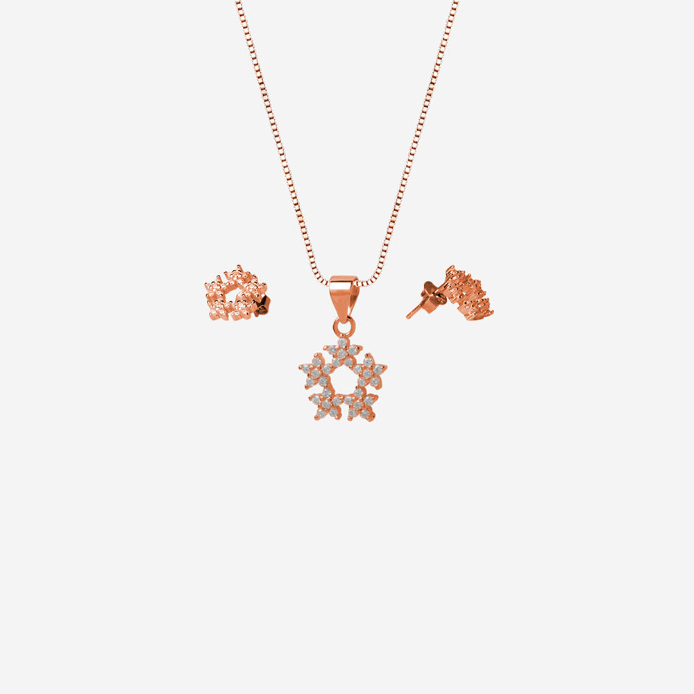 Rose Wreath Sparkle Set