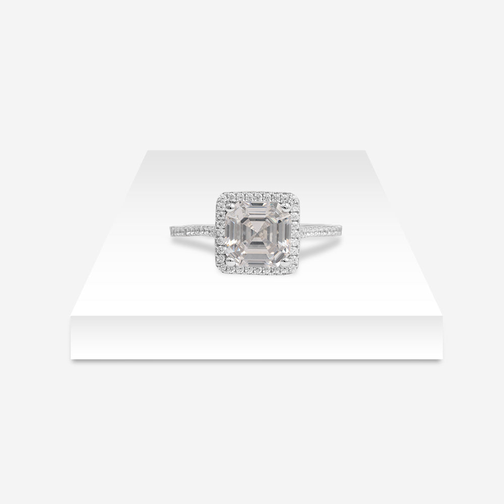 Celeste Radiance Solitaire Ring