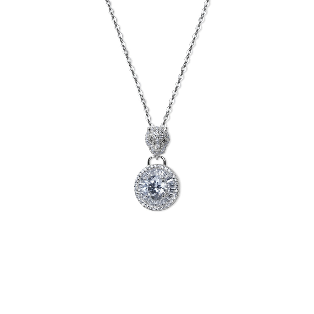 Panther Radiance Pendant Necklace Chain