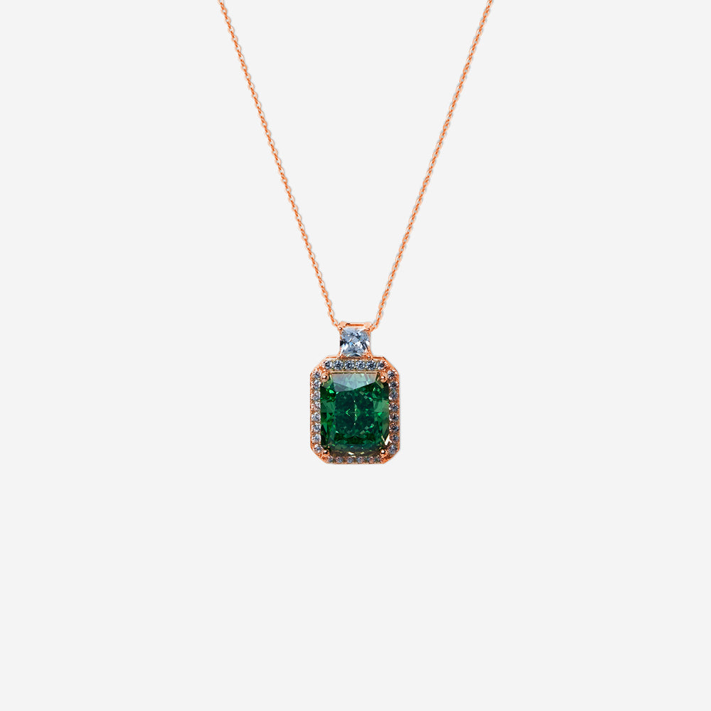 Emerald Luxe Pendant Necklace