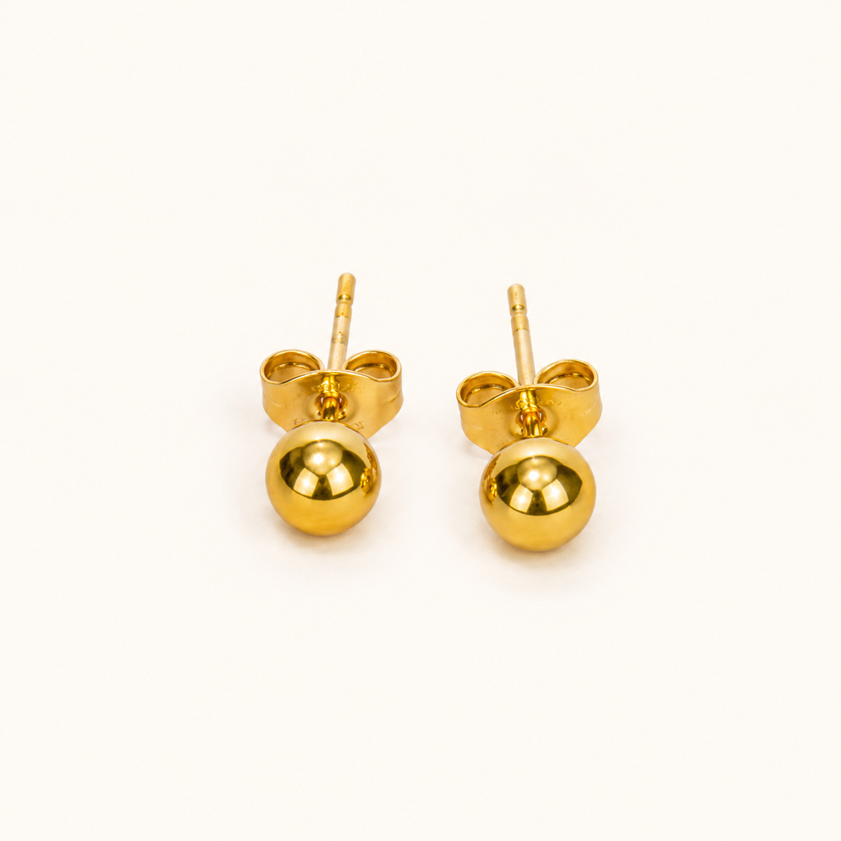18K Gold Plated Celeste Modern Hoop Earrings for Women | Anti Tarnish