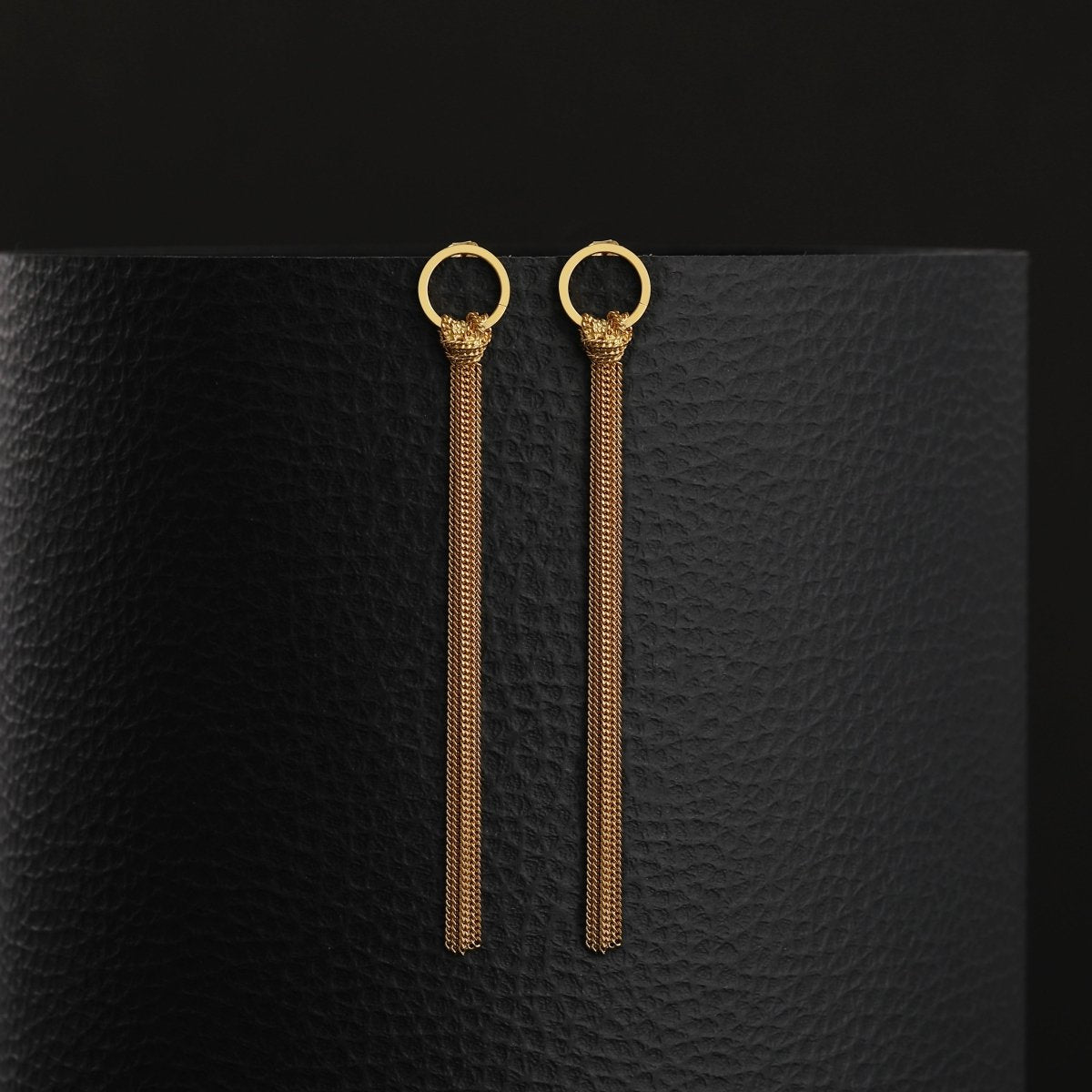 Eternal Drape 925 Sterling Silver Earrings - iAMORY