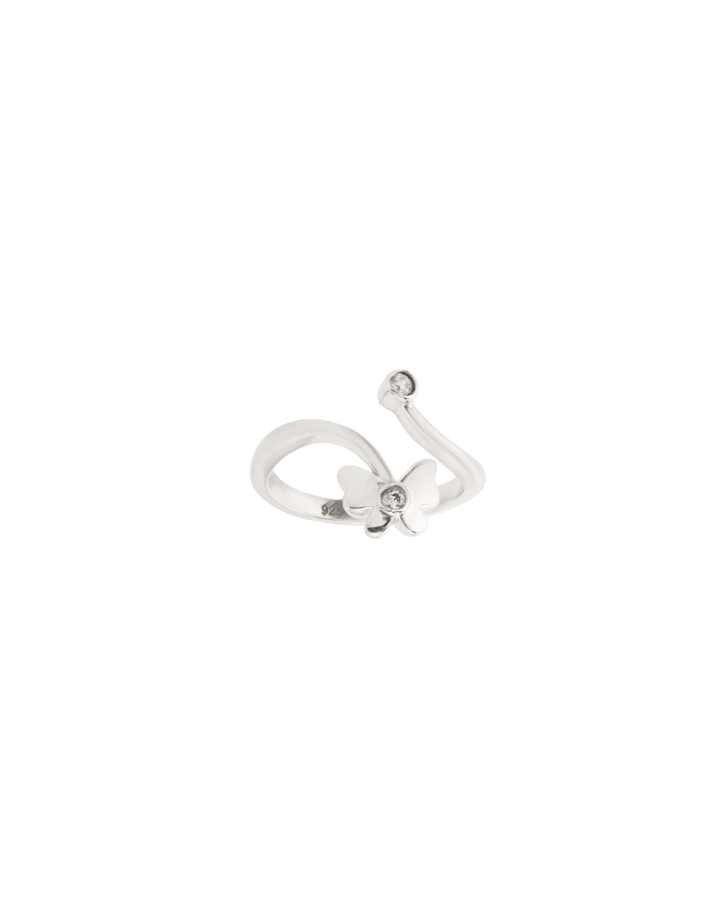 Fancy Design and Lite weight 925 silver ring