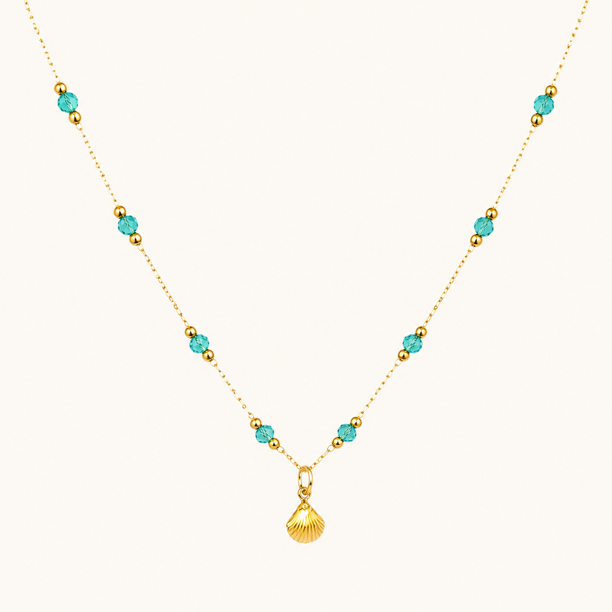 Flora Green Beaded Anklet and Necklace Set – green beaded anklet and necklace jewellery set for women