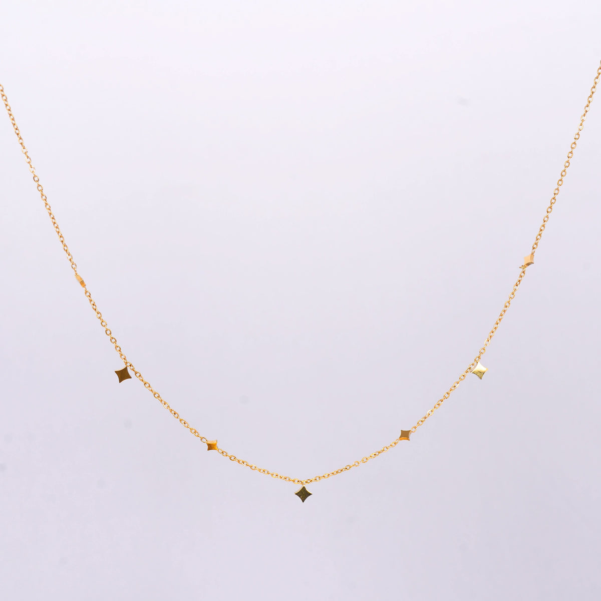 Gilded Compass Starlet Necklace