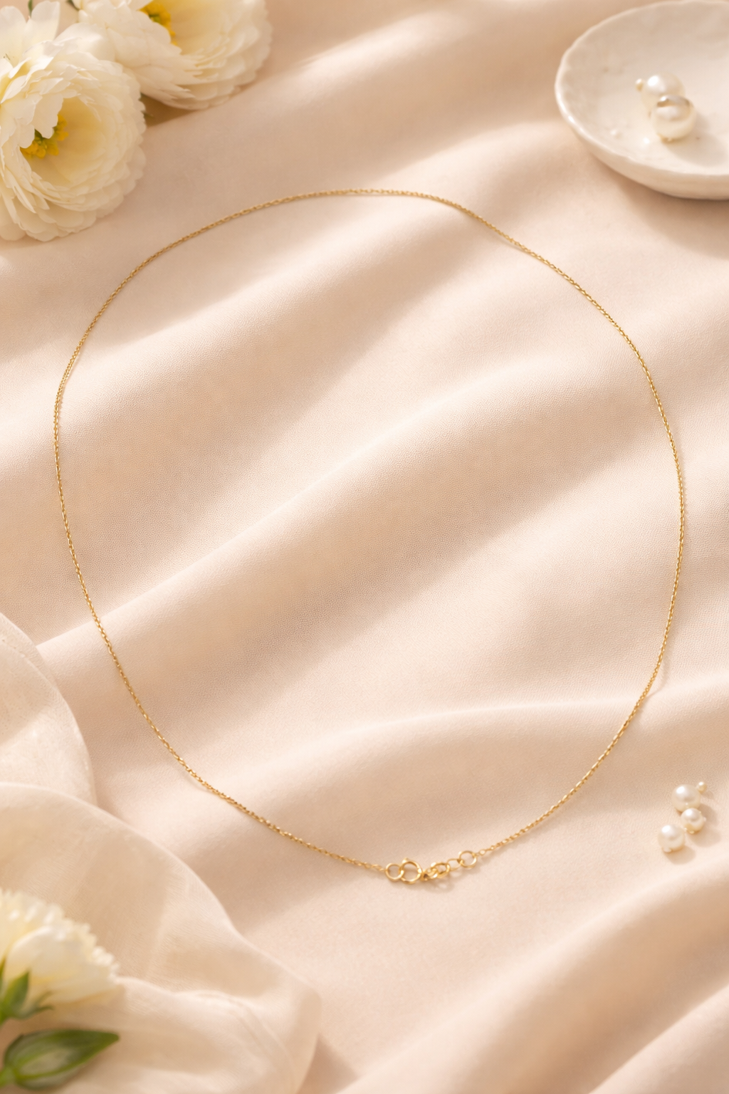 gold plated 925 sterling silver link chain