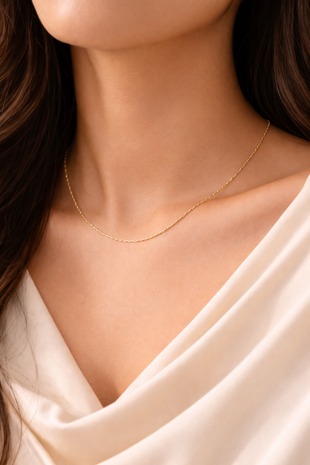 gold plated 925 sterling silver link chain