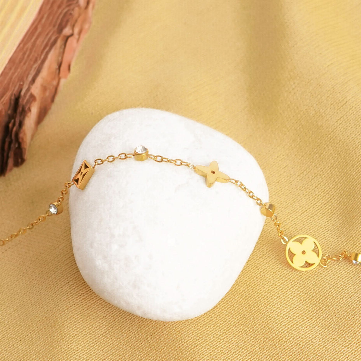 Golden Charm Symphony Bracelet