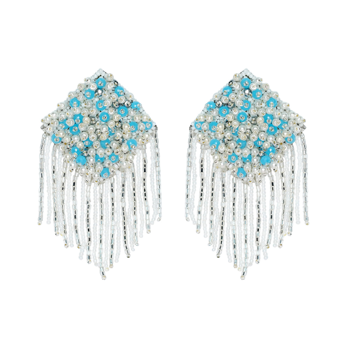 Noora Earrings in Turquoise