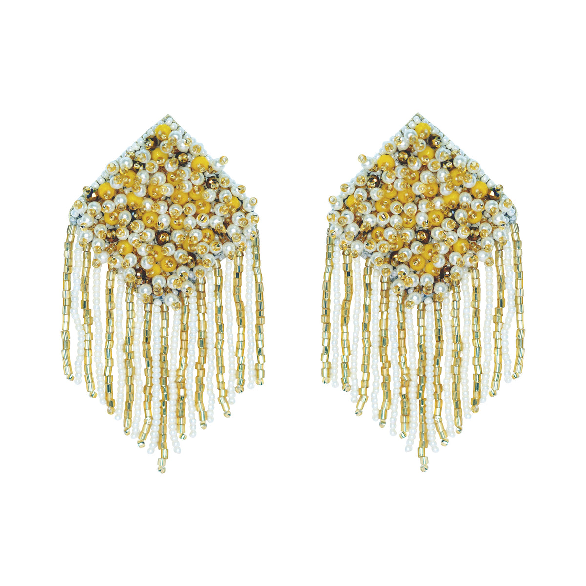 Noora Earrings in Yellow