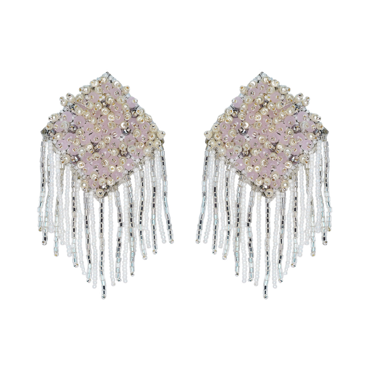 Noora Earrings in Pink