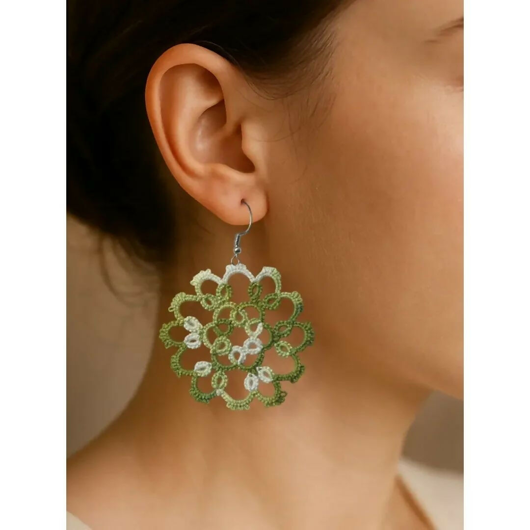 Olive Branch Earrings
