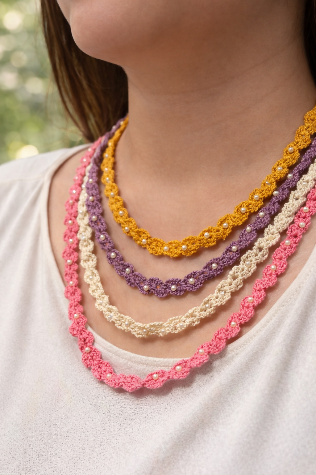 multi cord necklace