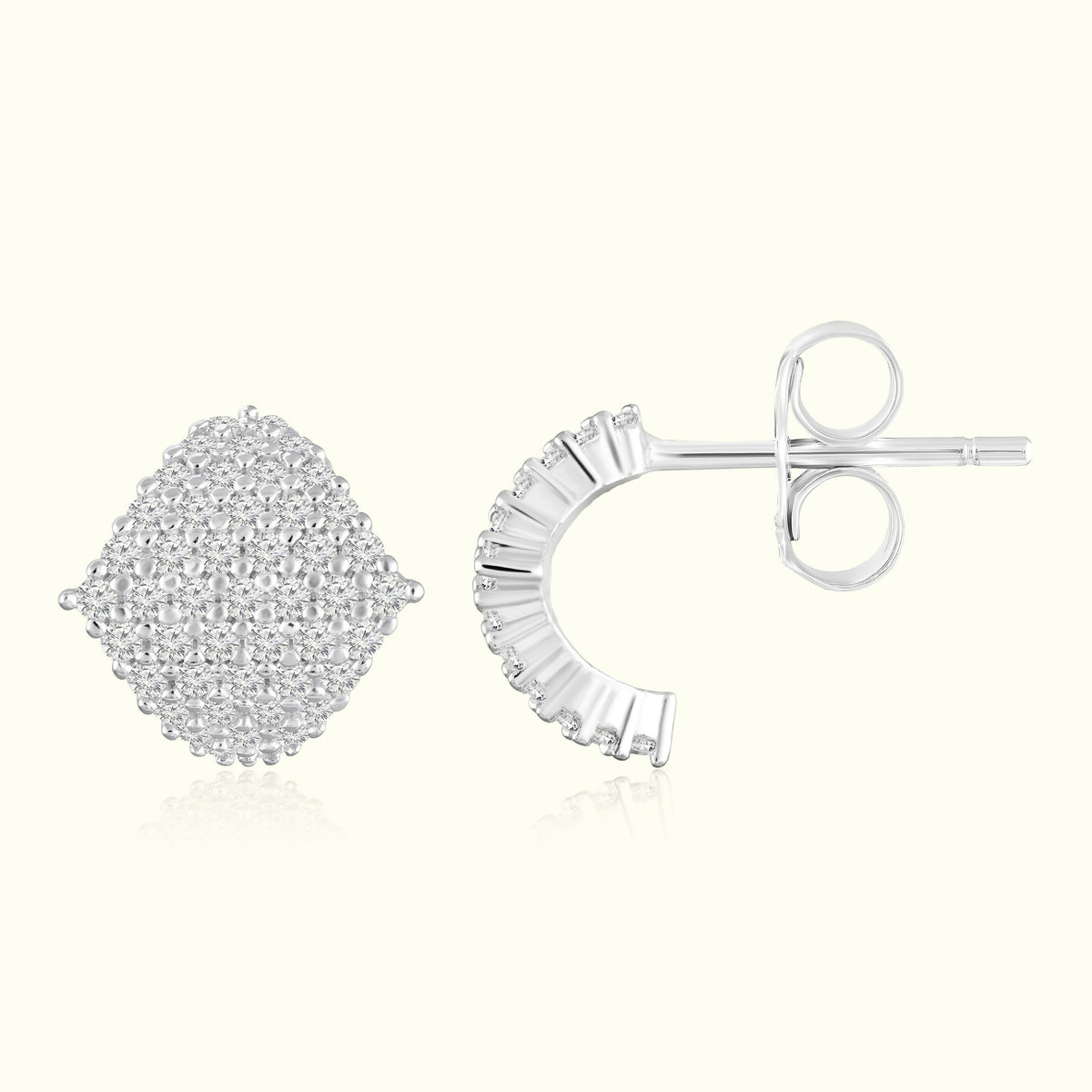 Stellar Shine Silver Studs